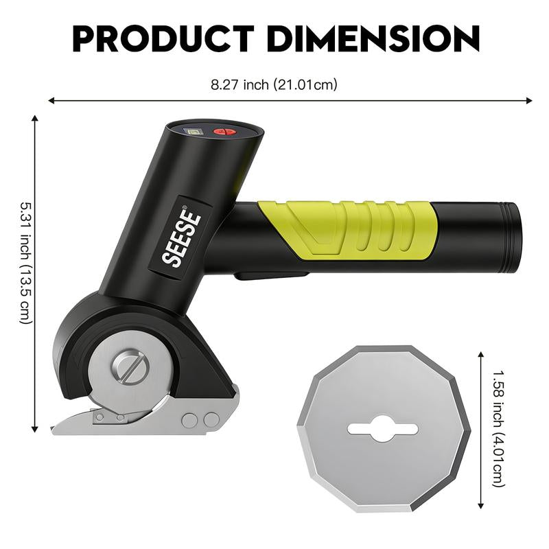 SEESE Cordless Electric Scissors