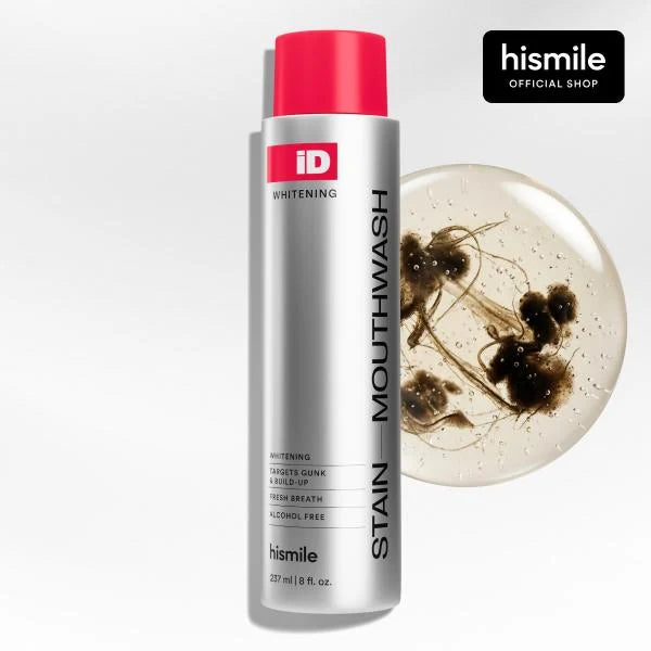 Vexln™ Hismile iD Stain Whitening Mouthwash for White Teeth