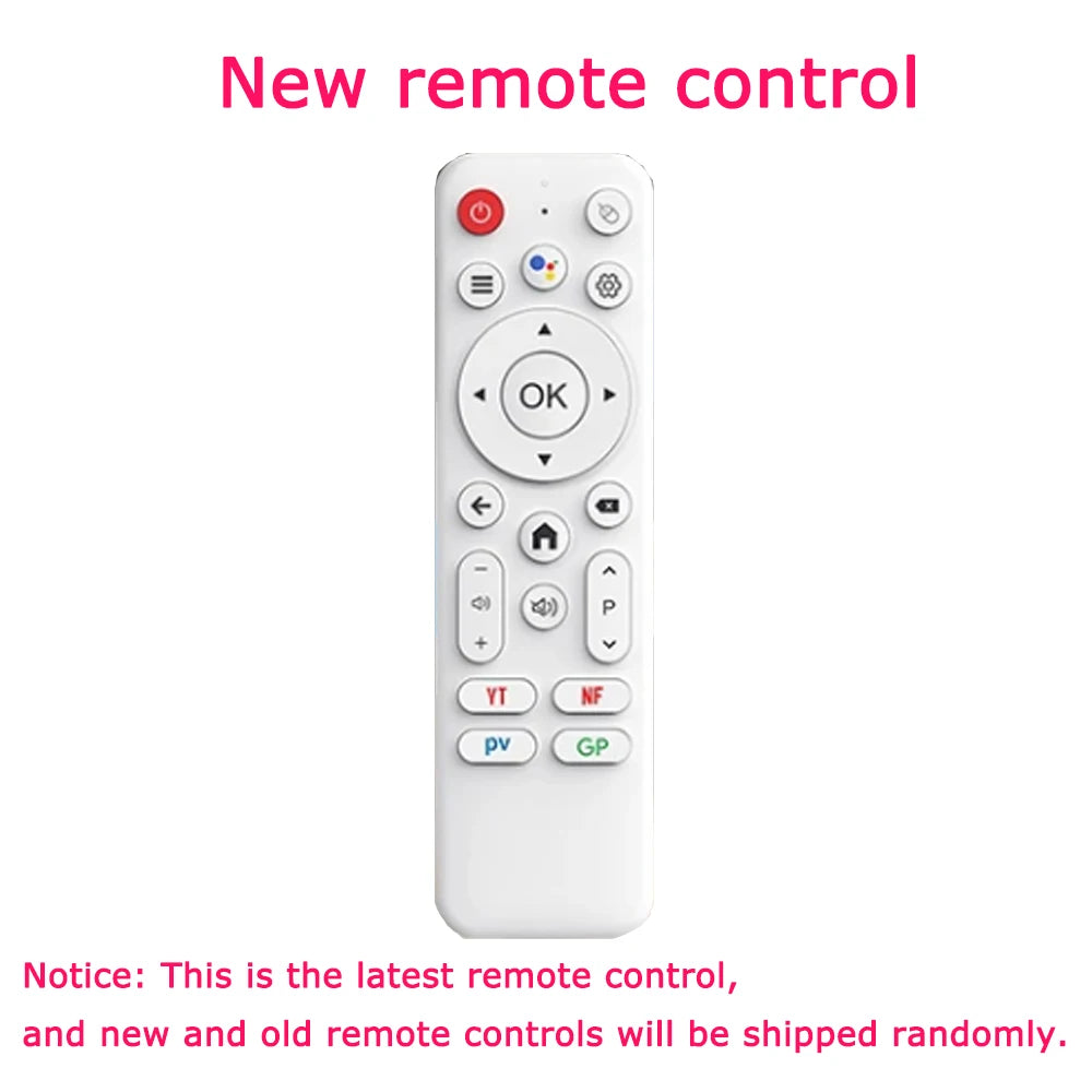 Android TV Stick 4K Media Player – WiFi & Voice Remote